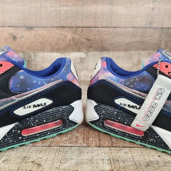 Nike Air Max 90 Supernova 2020 Men's Sz 8 Multicolor Outer Space Graphic Sneaker - Picture 4 of 10